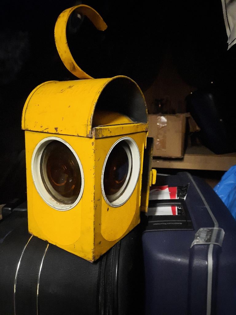 oude spoorweg lamp, Ophalen of Verzenden, Gebruikt, Trein, Overige typen