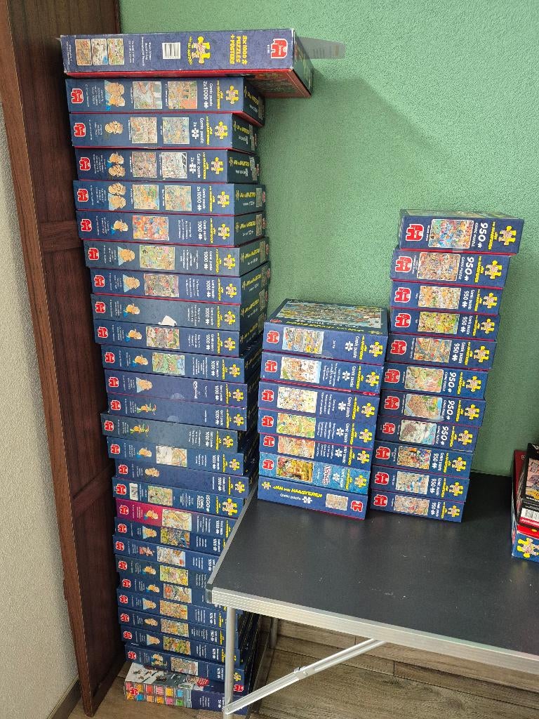 >>> JAN V. HAASTEREN PUZZEL<<<, Ophalen, 500 t/m 1500 stukjes, Zo goed als nieuw, Legpuzzel