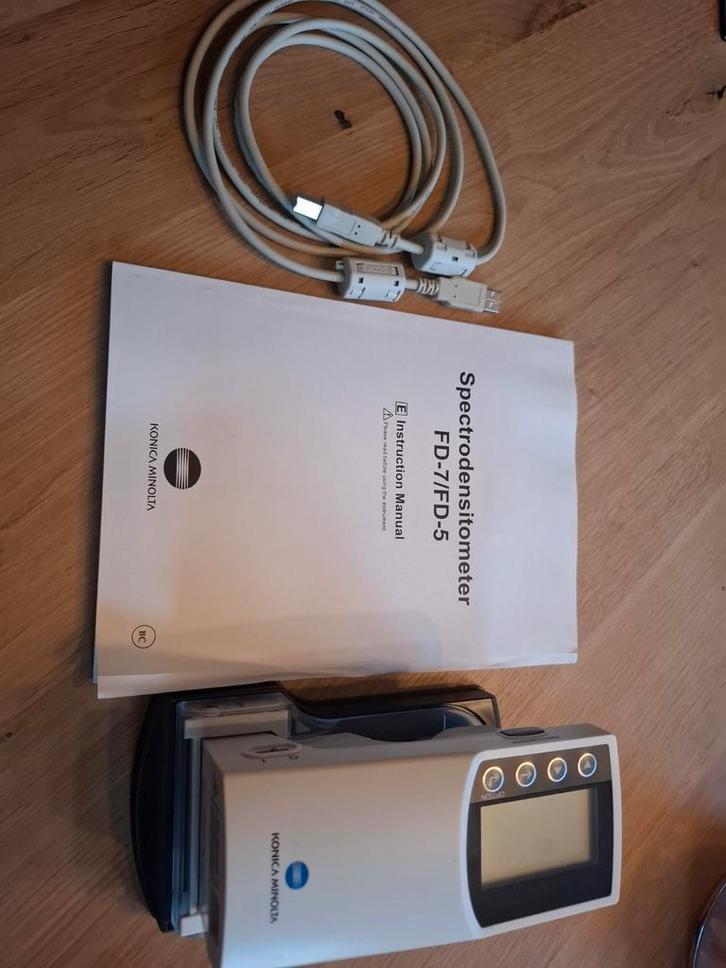 Konica Minolta Spectrodensitometer FD-7/FD-5, Computers en Software, Printerbenodigdheden, Ophalen of Verzenden
