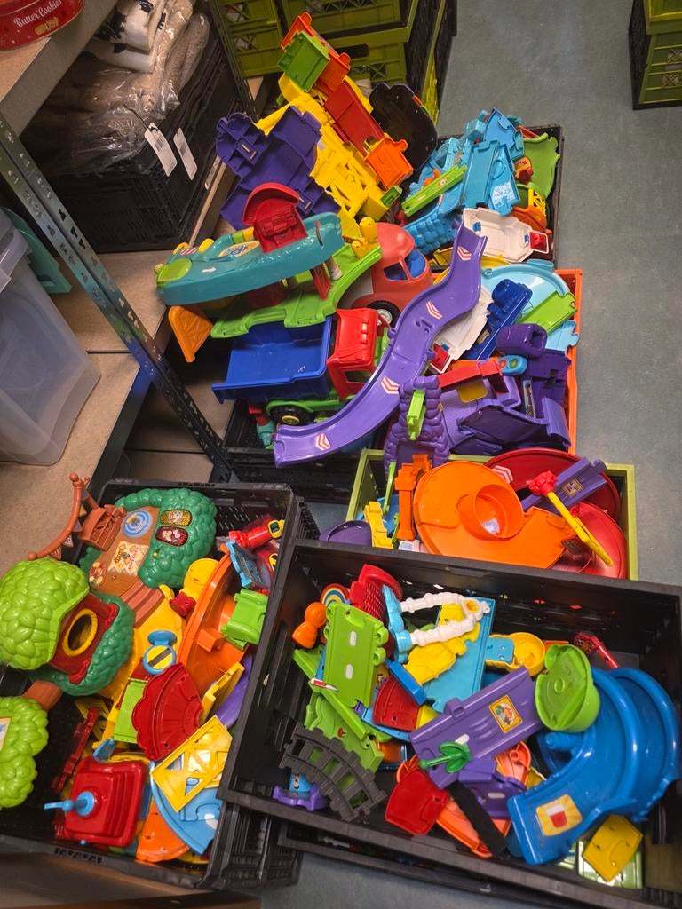 Grote partij Vtech Toet Toet, Ophalen