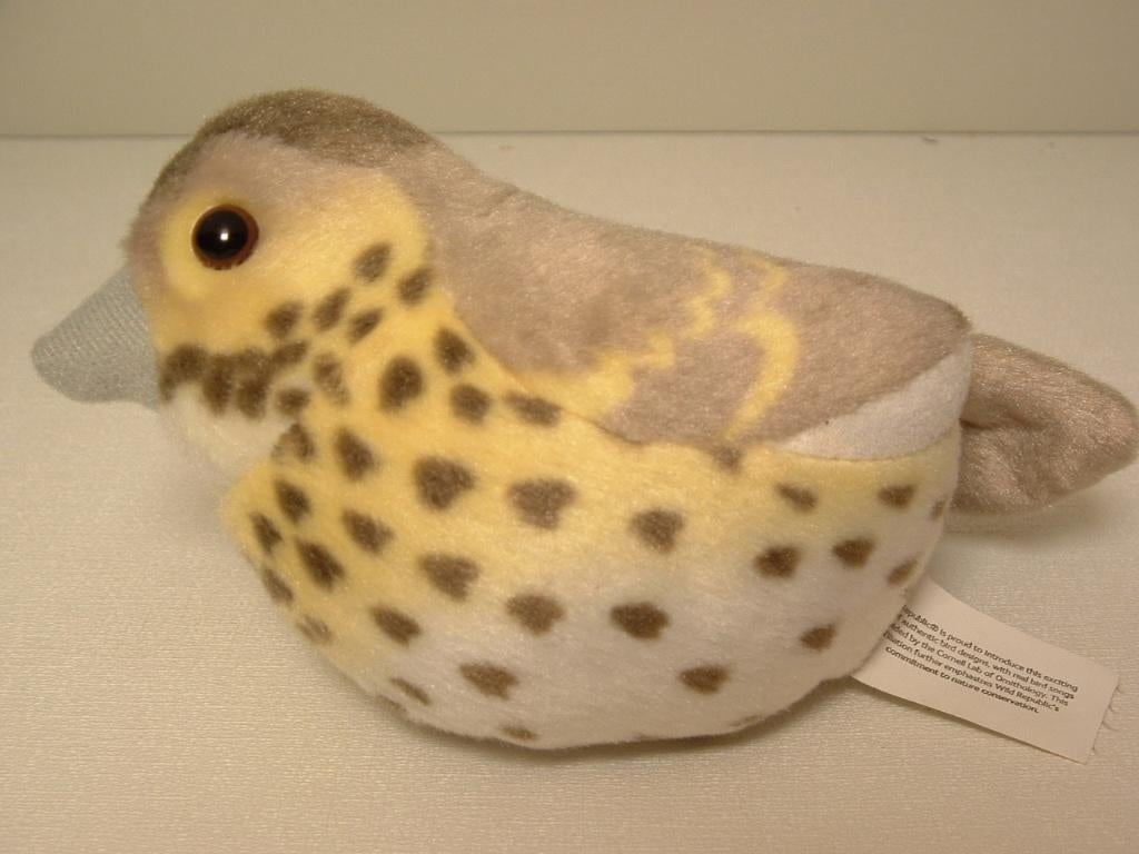 K & M INTERNATIONAL WILD REPUBLIC VOGEL SONG THRUSH ZANGLIJS, Ophalen of Verzenden, Nieuw, Overige typen
