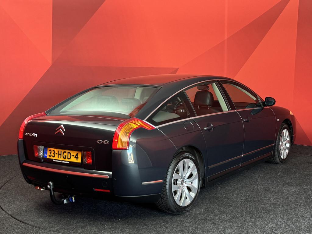 Citroën C6 3.0 V6 Ligne Business | Navigatie | Trekhaak | L, Auto's, Citroën, Gebruikt, Zwart, C6, 2946 cc