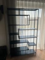 Wandmeubel Bjarne - zwart stalen vakkenkast 115 x 200, Ophalen, Nieuw
