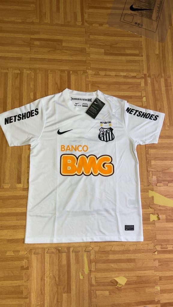 Neymar Jr. Santos Thuisshirt - Maat M, Maat M, Ophalen of Verzenden, Nieuw, Shirt