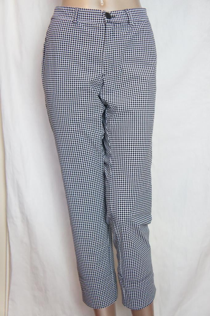 PENN&INK B.V 7/8 lengte broek maat 42 TRAVELSTOF, Zwart, Maat 42/44 (L), Ophalen of Verzenden, Zo goed als nieuw