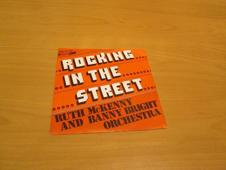 Ruth McKenny And Banny Bright Orchestra - Rocking In The Str, Cd's en Dvd's, Vinyl Singles, Gebruikt, Pop, Ophalen of Verzenden