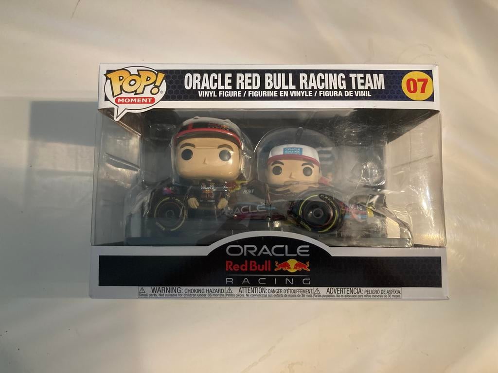 Max Verstappen-sergio perez red bull racing team funko pop, Verzamelen, Automerken, Motoren en Formule 1, Ophalen of Verzenden