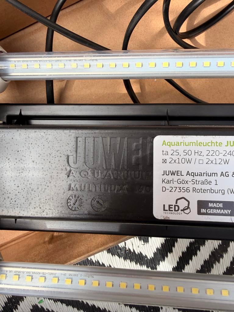 Juwel Lichtbalk Multilux LED 60 cm voor Lido 120, Ophalen of Verzenden, Juwel, Inclusief toebehoren, Verlichting of Verwarming