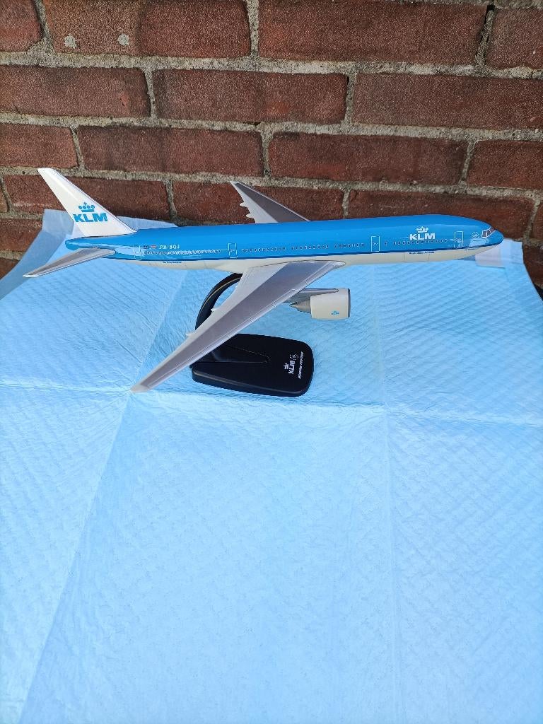 Model Boeing 777-200 KLM, Verzenden, Zo goed als nieuw, Schaalmodel