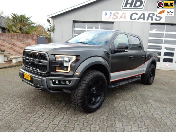 Ford USA RAPTOR F150 3.5 V6 Ecoboost SuperCrew lage bijtelli, Auto's, Ford Usa, Te koop, F-150, 4x4, ABS, Achteruitrijcamera, Airbags