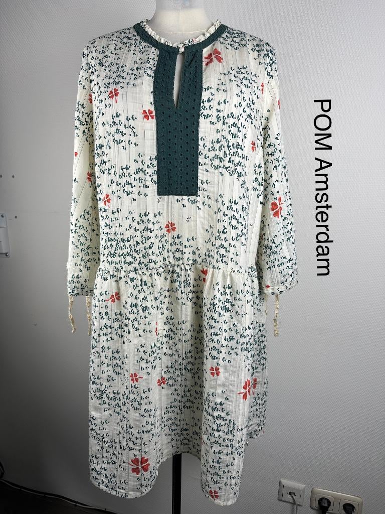 POM Amsterdam Jurk  (mt: 42) 20,6/9526, POM Amsterdam, Blauw, POM Amsterdam, Maat 42/44 (L)