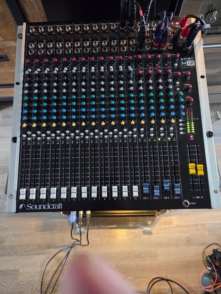 Complete Geluidsinstallatie: Soundcraft, Lexicon, DAP, DBX,, Ophalen of Verzenden, Gebruikt, 10 tot 20 kanalen, Microfooningang