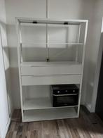 Witte IKEA FJÄLKINGE stellingkast met lades, Ophalen of Verzenden, Gebruikt, 25 tot 50 cm, Minder dan 100 cm