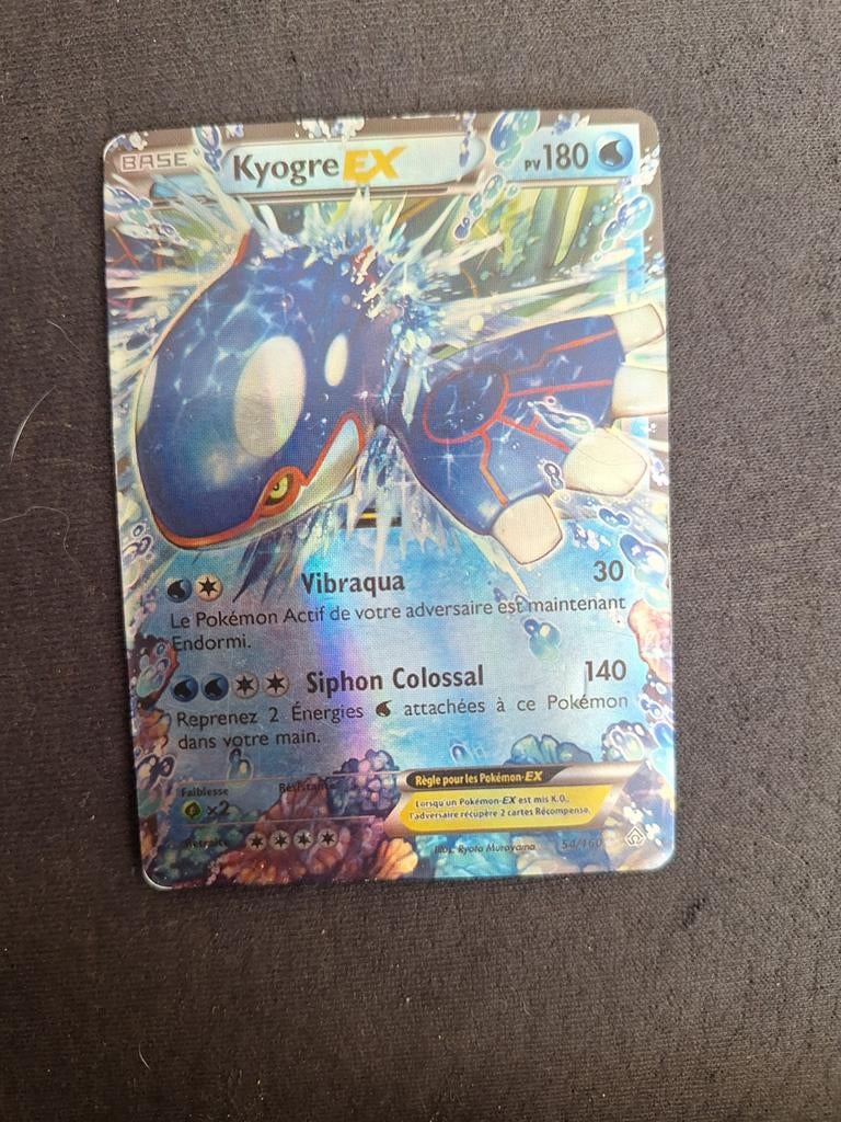 Kyogre EX Pokémon kaart, Hobby en Vrije tijd, Verzamelkaartspellen | Pokémon, Ophalen of Verzenden