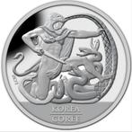 Canada - The 60th Anniversary of the Korean War 2013 Dollar, Ophalen of Verzenden, Noord-Amerika, Setje, Zilver