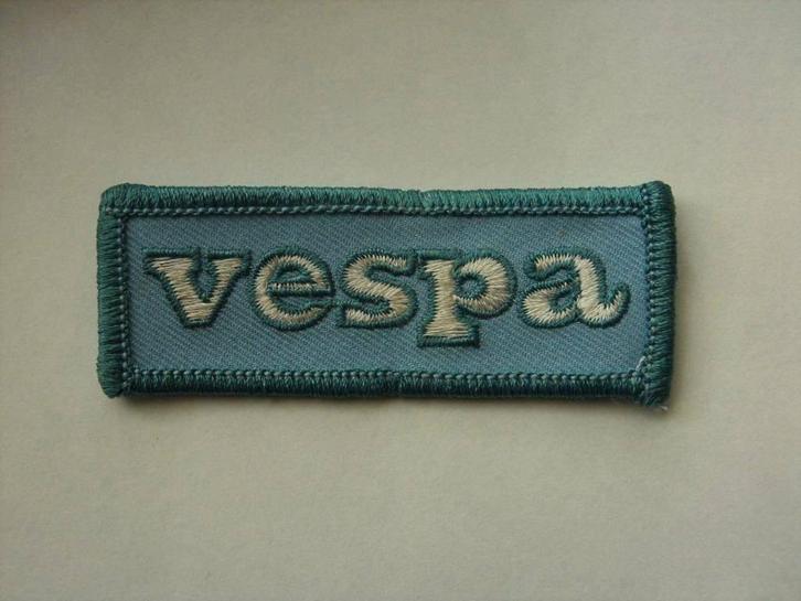 vespa vintage patch badge opnaai embleem mouwembleem, Verzamelen, Automerken, Motoren en Formule 1, Nieuw, Motoren, Verzenden