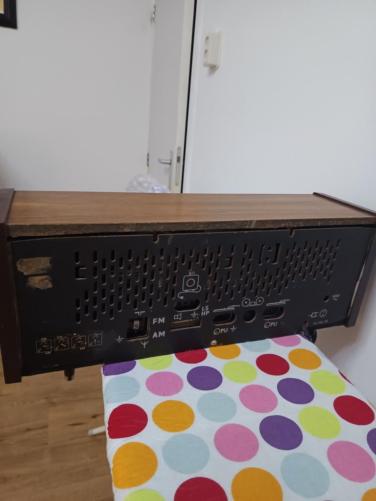 Vintage Philips radio - Klassieke buizenradio, Audio, Tv en Foto, Radio's, Ophalen of Verzenden, Gebruikt, Radio