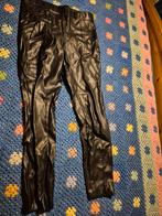 Zwarte Zara Faux Leren Broek - Maat S, Kleding | Dames, Ophalen of Verzenden, Zo goed als nieuw, Maat 36 (S), Lang
