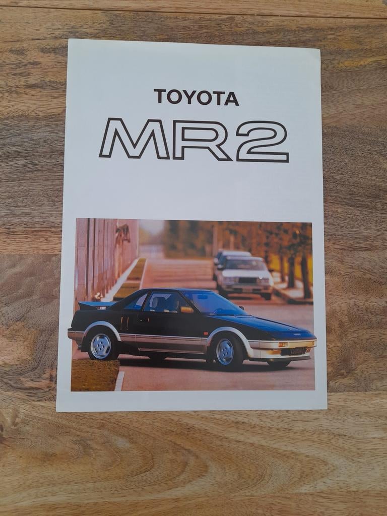 Toyota MR2 Folders, Verzenden, Zo goed als nieuw, Toyota