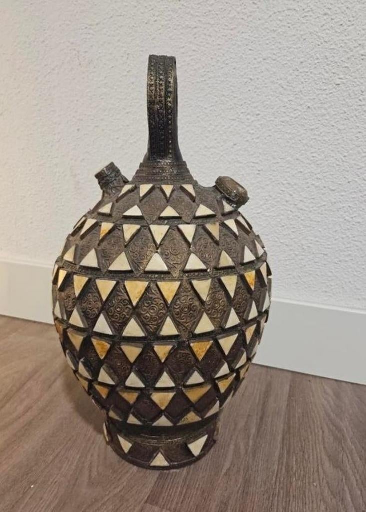 Vintage Marokkaanse Jabbana - Kamelenbot & Messing, Ophalen