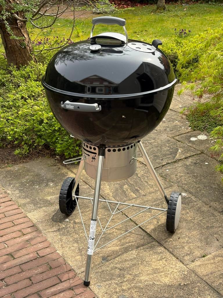 Weber houtskoolbarbecue, Tuin en Terras, Ophalen, Zo goed als nieuw