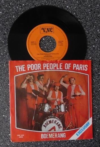 Boemerang - the poor people of Paris (vanaf € 3,00), Cd's en Dvd's, Ophalen of Verzenden, Zo goed als nieuw, Overige formaten