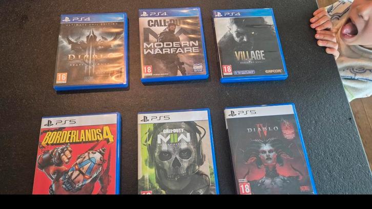 Playstation 4 & 5 Spellen: CoD, Diablo, Borderlands, RE, Spelcomputers en Games, Games | Sony PlayStation 4, Gebruikt, Shooter