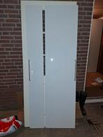 Ikea PAX kastdeuren FORSAND glanzend wit 201cm hoog, Ophalen, 50 tot 100 cm, 200 cm of meer