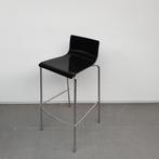 Partij Sintesi zwarte kunststof barkrukken, Huis en Inrichting, Barkrukken, Ophalen, Kunststof, 60 tot 90 cm, Gebruikt