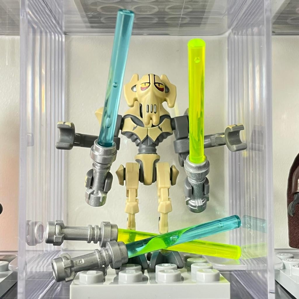 Lego Star Wars General Grievous Tan Bent Legs sw0254 8095, Kinderen en Baby's, ., Lego, Ophalen of Verzenden, Zo goed als nieuw