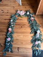 Bloemenslinger bruiloft/feest - pastel tinten 290 cm, Ophalen of Verzenden, Zo goed als nieuw, Binnen