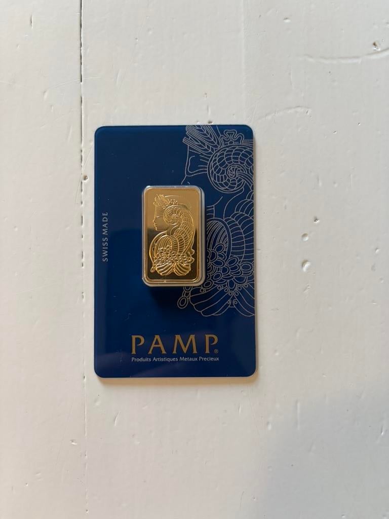 PAMP Suisse 20g Fijngoud Baar - VeriScan Certificaat, Verzenden, Goud