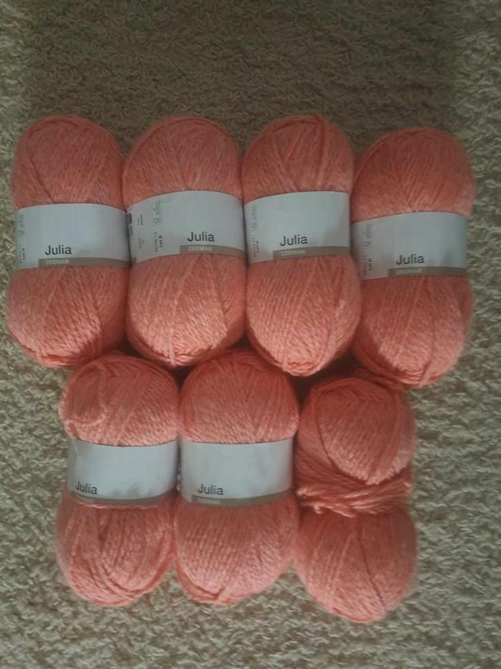 Julia breigaren, Hobby en Vrije tijd, Breien en Haken, Ophalen of Verzenden, Nieuw, Breien of Haken, Wol of Garen