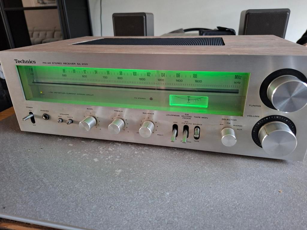 Technics SA-200 Receiver - Gereviseerd & Uniek, Zo goed als nieuw, Ophalen, Overige merken, Minder dan 60 watt