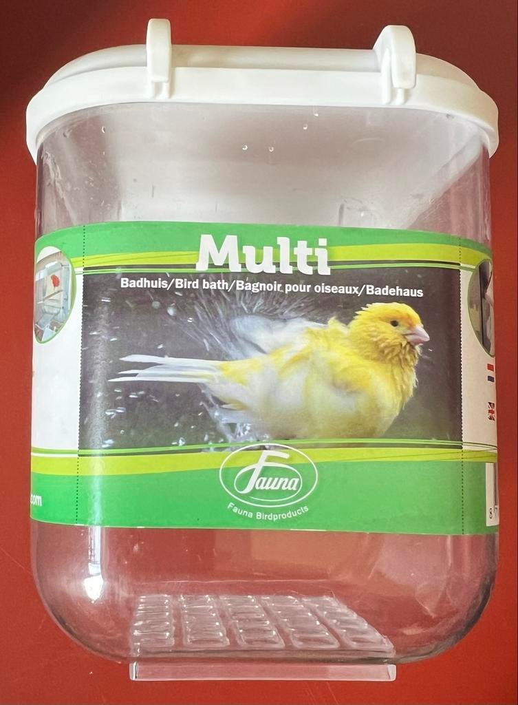 Fauna multi vogel badhuis te koop, Ophalen of Verzenden, Nieuw