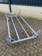 Zware Gegalvaniseerde Botenbok met Zwenkwielen 113x255cm, Ophalen, Gebruikt, Overige typen