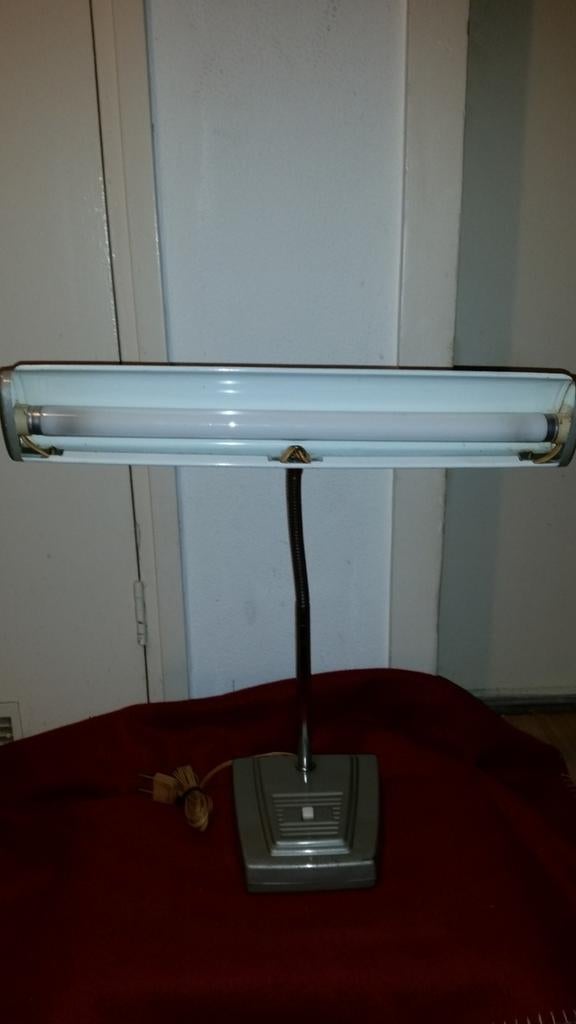 Vintage TL-bureaulamp - Jaren '70 design, Ophalen of Verzenden