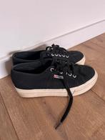 Superga Sneakers - Zwart - 39, Zwart, Ophalen of Verzenden, Sneakers of Gympen, Zo goed als nieuw