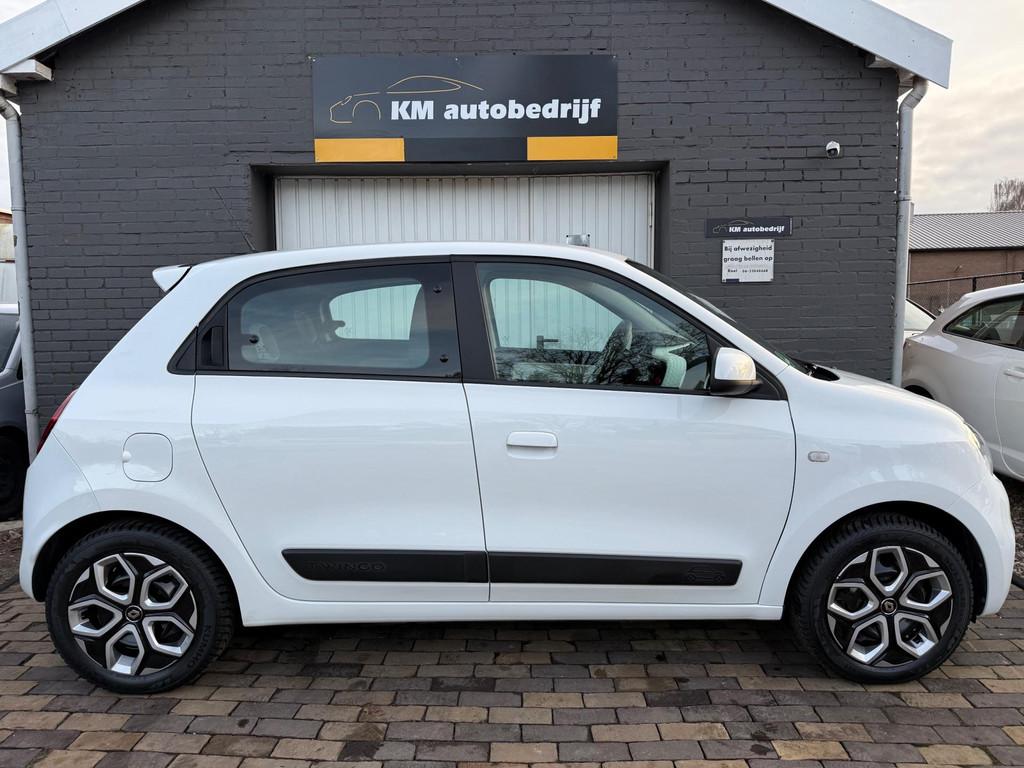 Renault Twingo 1.0 SCe Collection*Airco*Cruise*Nap*, Auto's, Gebruikt, Zwart, 4 stoelen, Wit