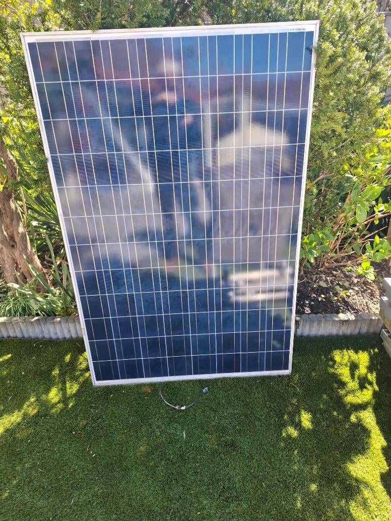 Zonnepanelen, Doe-het-zelf en Verbouw, Zonnepanelen en Toebehoren, Ophalen, Gebruikt, Paneel, 200 wattpiek of meer