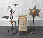 Laurids Lonborg vintage kandelaar Afrikaanse stijl, Huis en Inrichting, Gebruikt, 25 tot 50 cm, Bruin, Ophalen of Verzenden