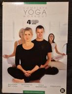 Complete Yoga workout 4 dvd box, Ophalen of Verzenden, Zo goed als nieuw, Yoga, Fitness of Dans, Cursus of Instructie