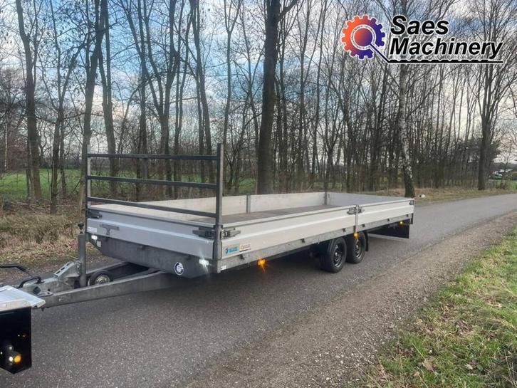 Hapert aanhanger 6meter oprijplaten, Auto diversen, Aanhangers en Bagagewagens, Gebruikt