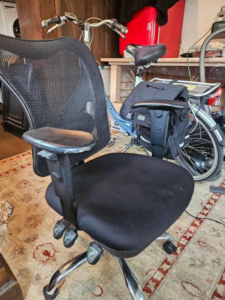 Ergonomische Bureaustoel, Ophalen, Zo goed als nieuw, Zwart