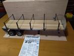 Tamiya flatbed trailer 1/14, Ophalen, Schaal 1:14, Overige typen, Zo goed als nieuw