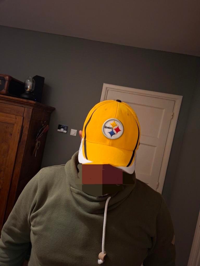 Reebok Pittsburgh Steelers Baseballcap - Geel/Zwart, Geel, Overige maten, Ophalen of Verzenden, Reebok