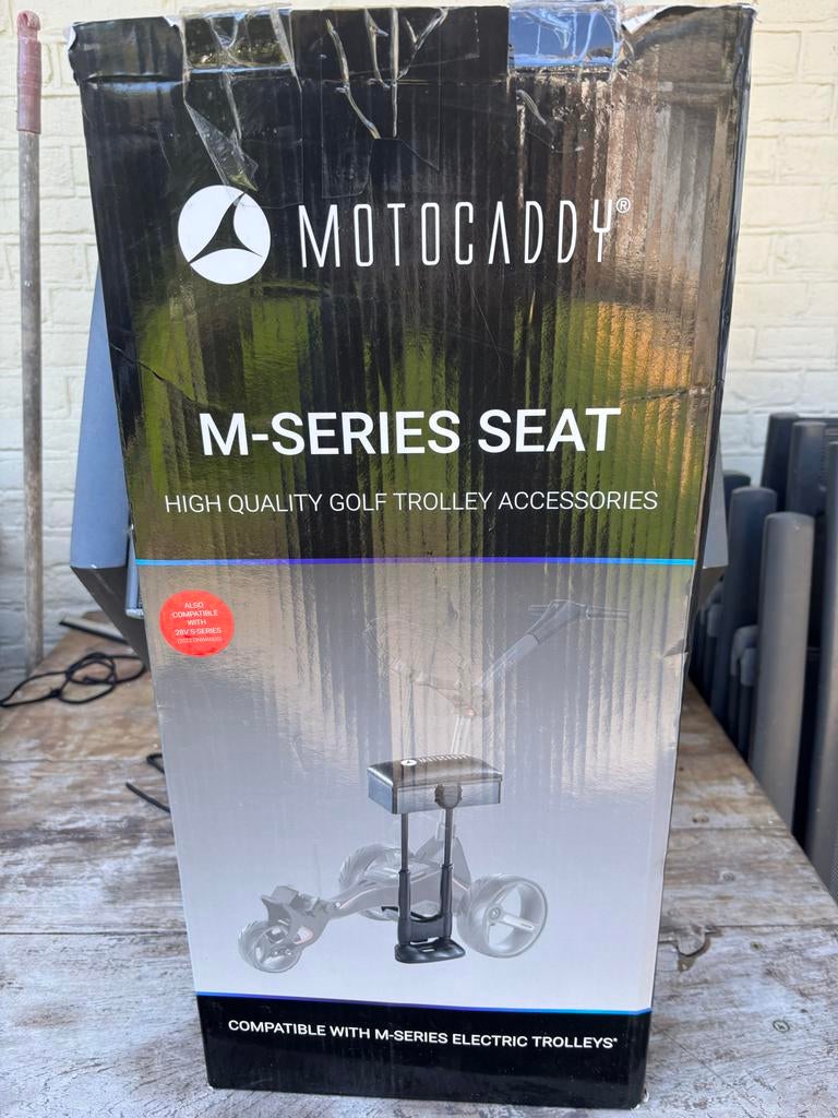 Motocaddy M-Series Seat - Golf Trolley Accessoire, Ophalen of Verzenden, Zo goed als nieuw, Overige typen