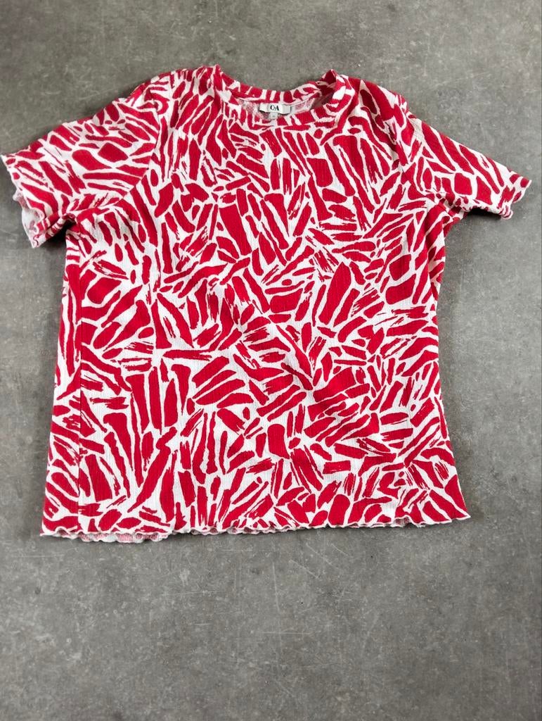 Rood-wit gestreept T-shirt van C&A, maat XL, Ophalen of Verzenden
