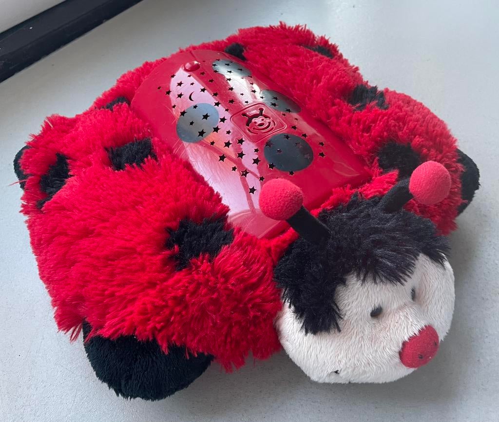 Pillow pets dream lites lieveheersbeestje knuffel/lamp, Ophalen of Verzenden, Gebruikt, Overige typen