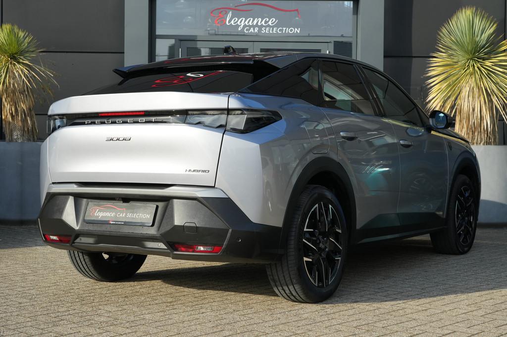 Peugeot 3008 1.2 Hybrid 145 GT e-DSC6 145pk Stoelverwarming/, 145 pk, Stof, Gebruikt, Zwart